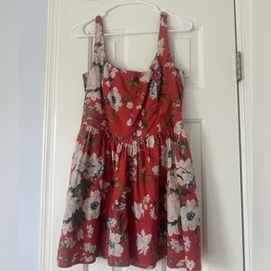 Abercrombie & Fitch Drop-waist Corset Romper